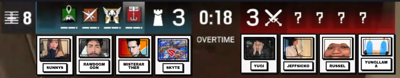 OSCS Rainbow Six tournament overlay — image 1
